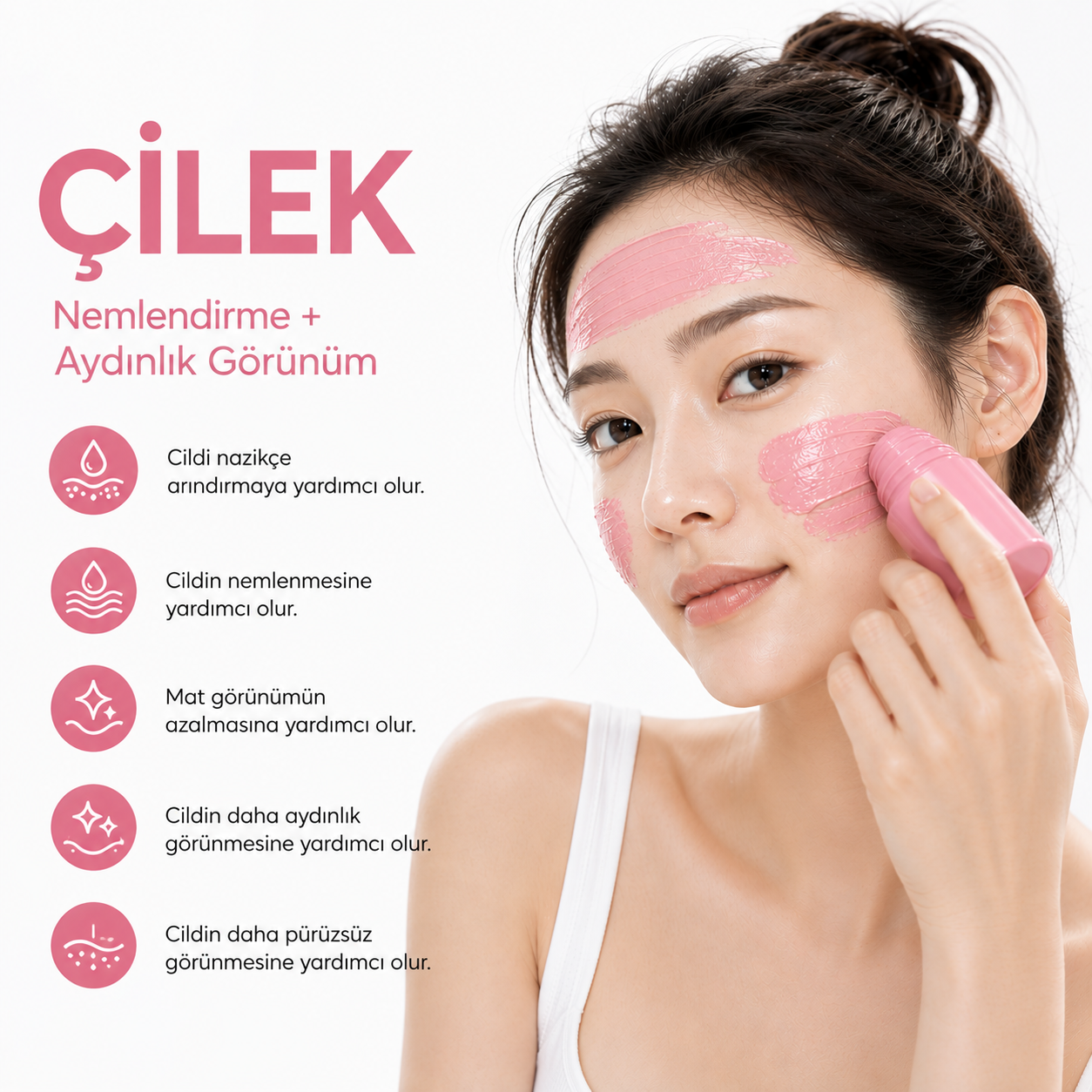 LIFTBROW Stick Kil Maskesi – Çilek Aydınlık Bakım